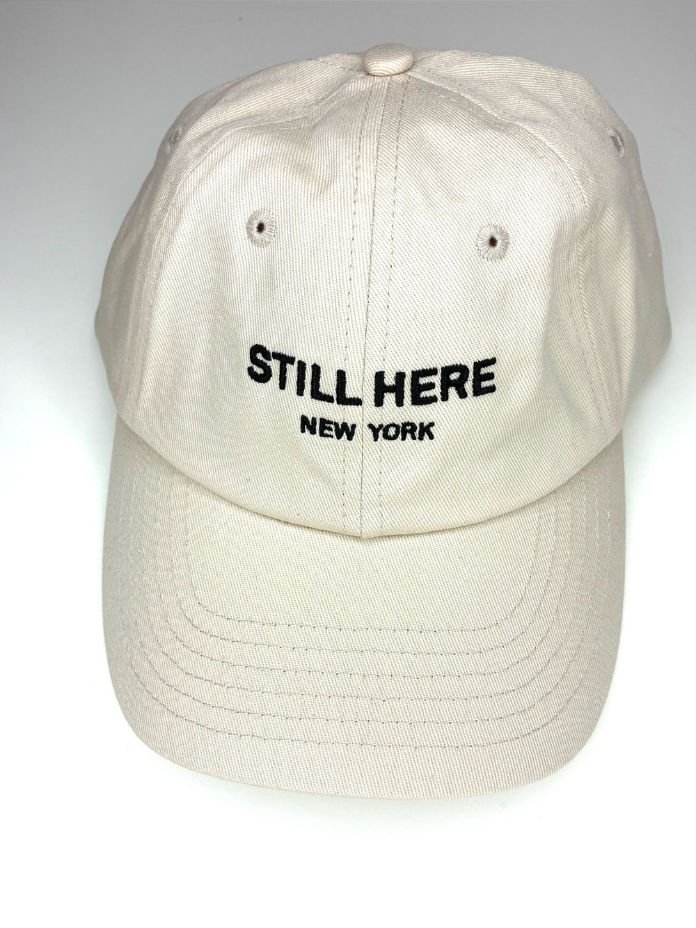 Still Here New York Embroidered Dad Cap